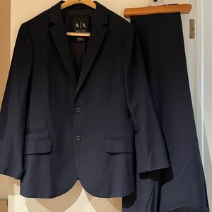 Armani Exchange Navy Blue Men's Suit Size 40R